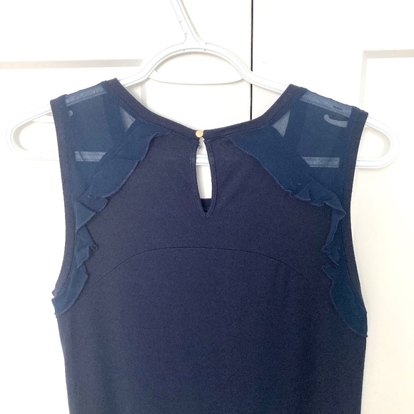 Dynamite Sleeveless Top - Dark Blue - Size XS - Picture 6 of 7
